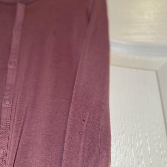 KYTE BABY Snap Button Purple Romper - Picture 6 of 8